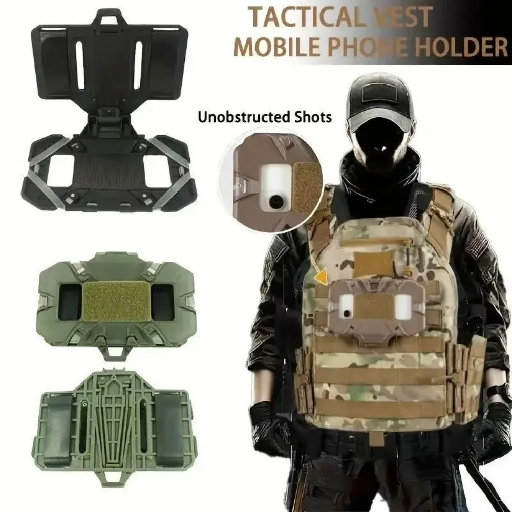Hunting Outdoor Game - Soporte Táctico Plegable para Teléfono Móvil