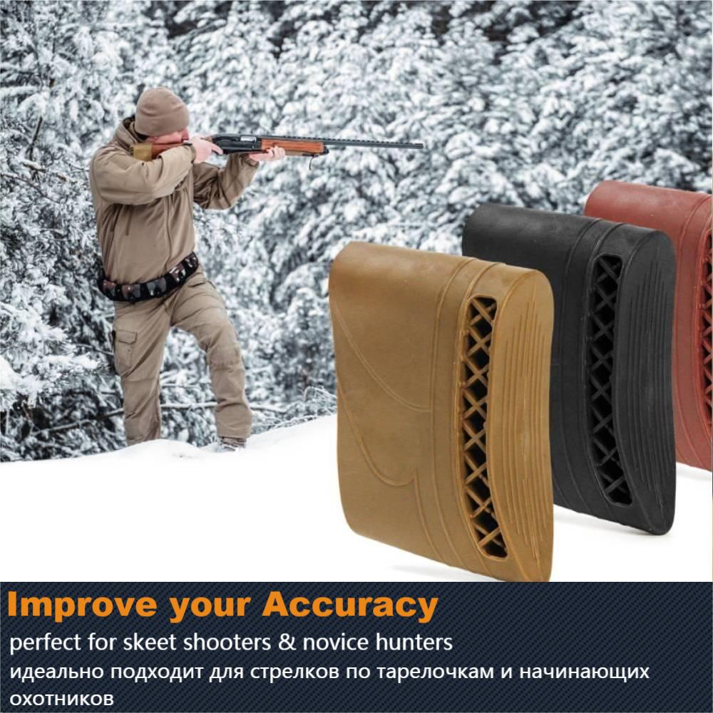 Hunting Outdoor Stores - Almohadilla amortiguadora de goma para Rifle