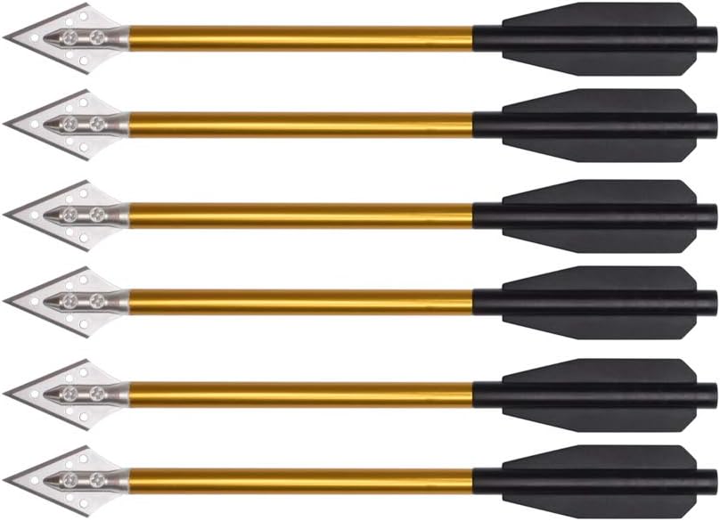 Crossbow Bolt Broadhead - Pernos de ballesta de aluminio, flechas