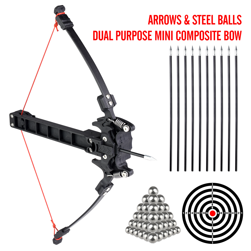 Hunting Outdoor Store - Arco de doble propósito con flechas