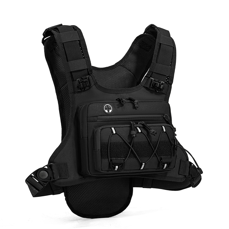 Men'S Outdoor Hunting Jacket - Bolsa Táctica, Chaleco con Bolsillos Frontales,