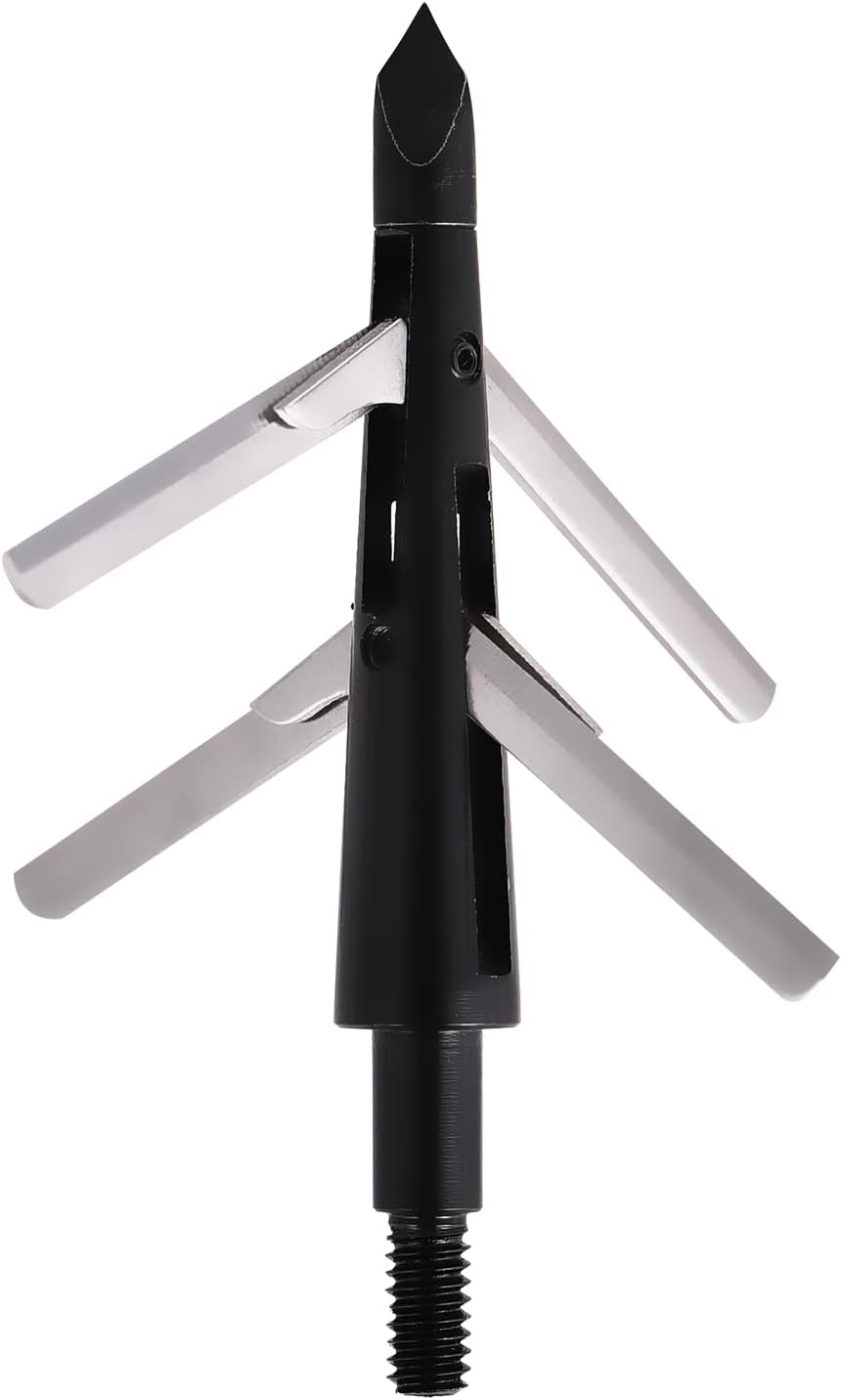 Crossbow Bolt Broadhead - 6PK Puntas de Caza de 100