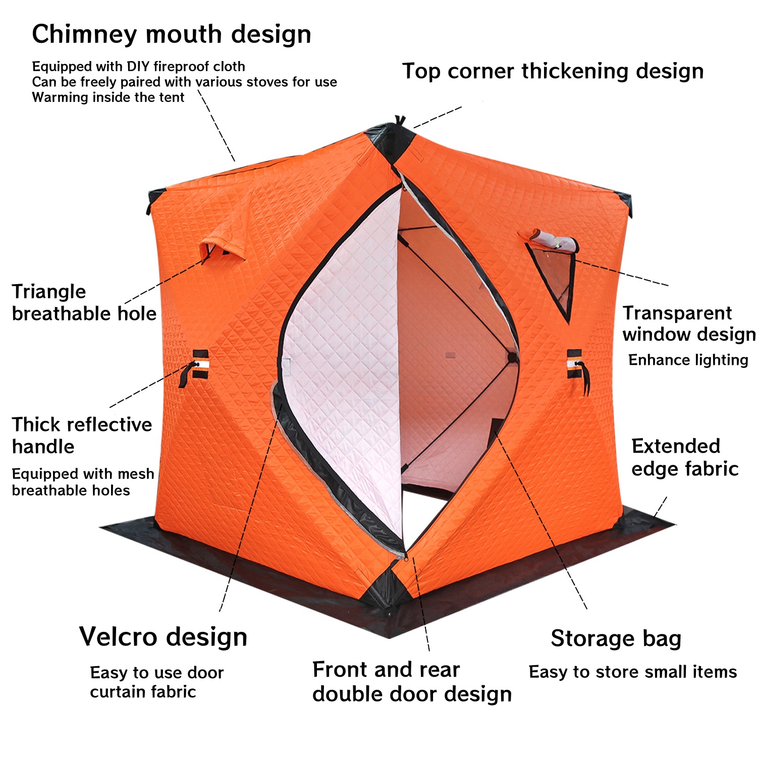 Carpa de Caza de Invierno de A - Outdoor Hunting House reseña y precio