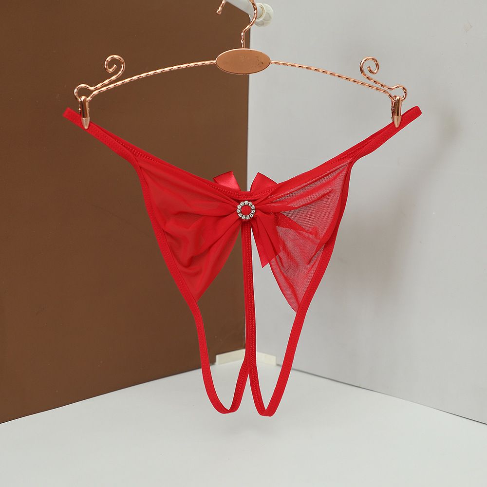 Tanga de encaje de malla con l - Bow Stringer Tool reseña y precio