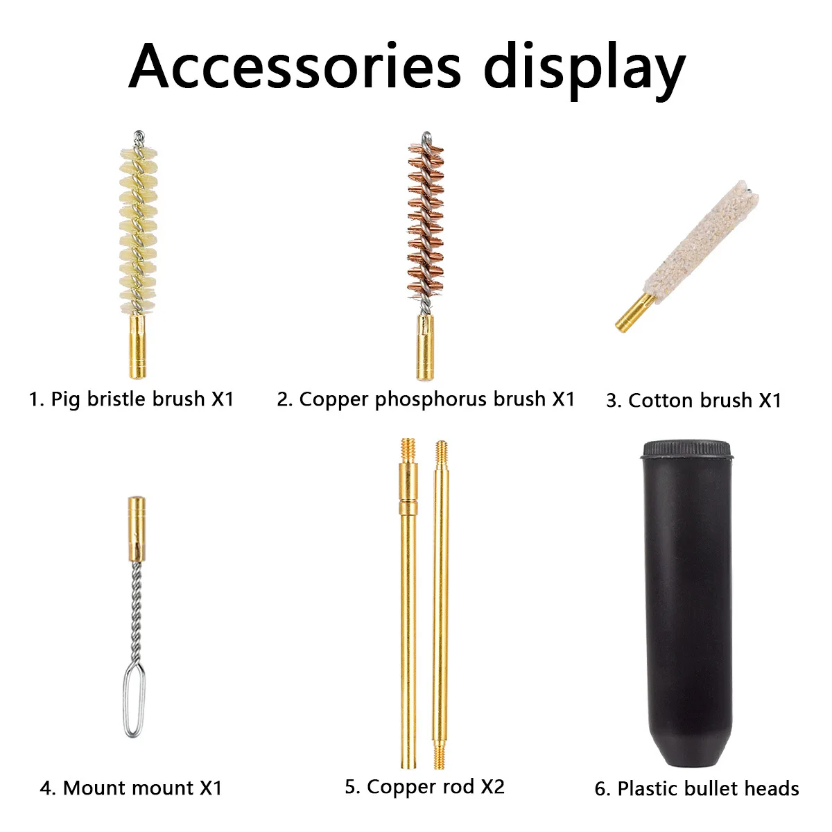 Kit profesional de limpieza de - Gun Cleaning Rod reseña y precio
