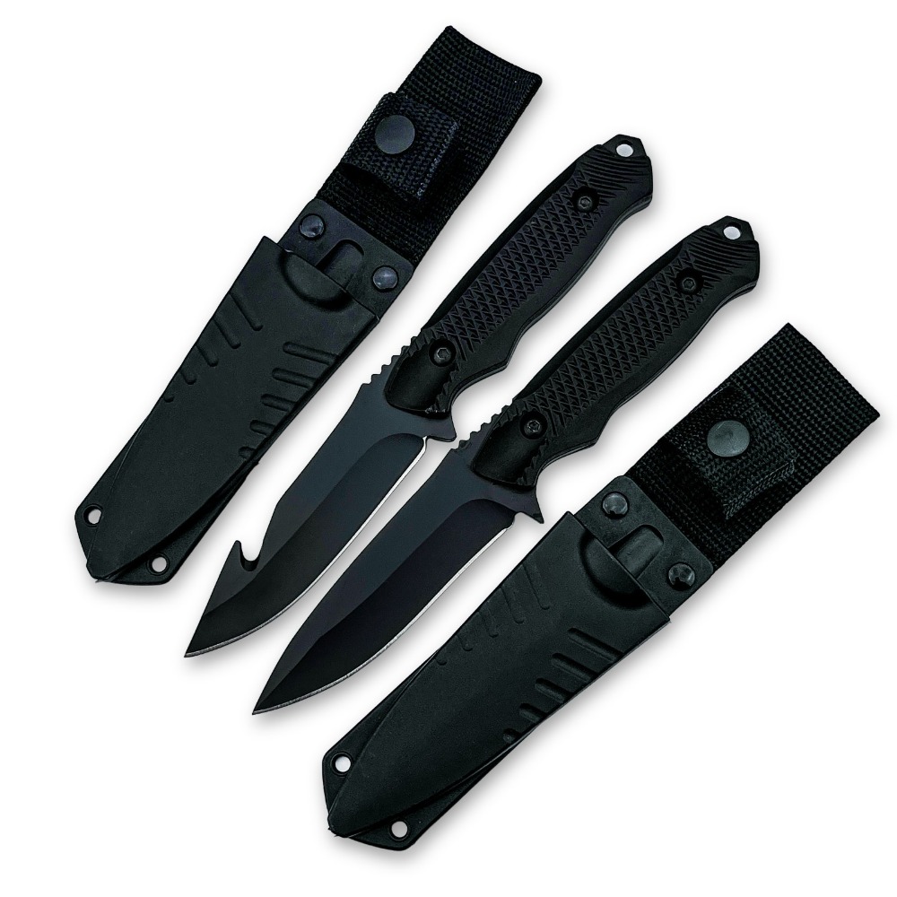 Cuchillo de hoja fija de alta  - Hunting And Camping In Jungle reseña y precio
