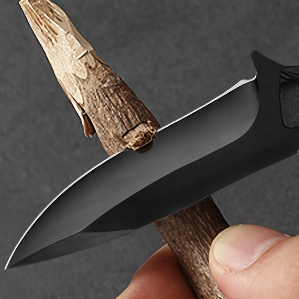Cuchillo de hoja fija de alta  - Hunting And Camping In Jungle reseña y precio