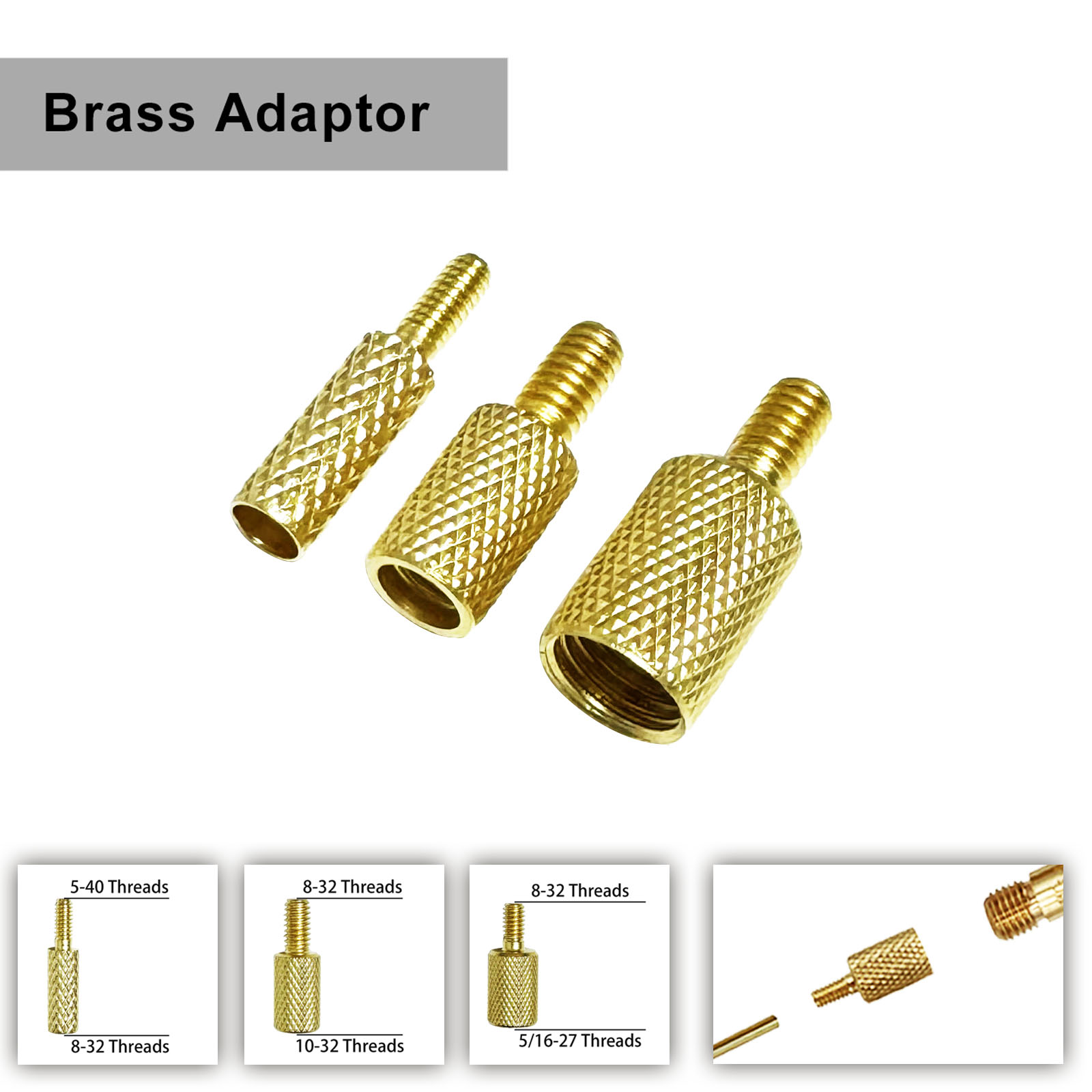 Adaptadores de ajuste de varil - Gun Cleaning Rod reseña y precio