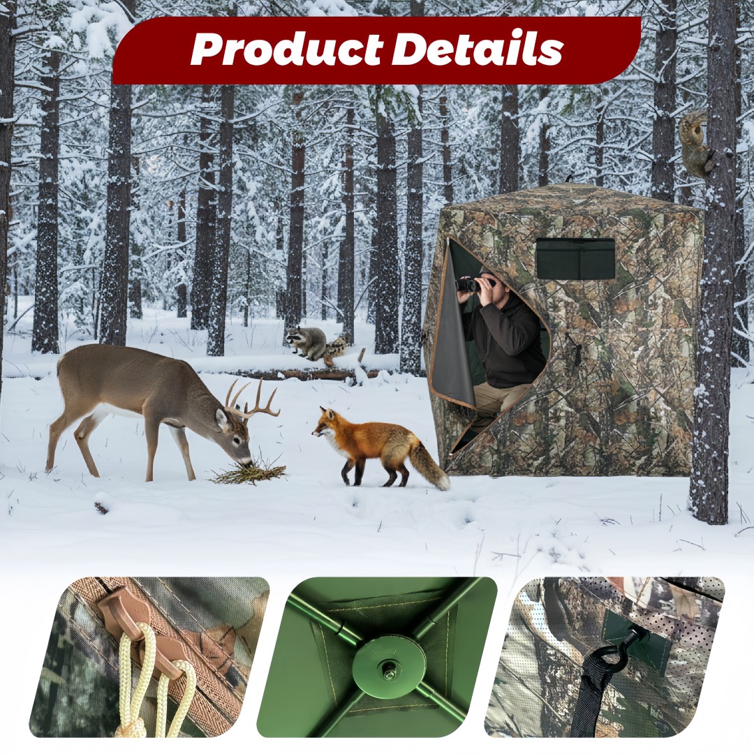 Refugio de Caza Plegable con C - Hunting & Outdoor Supplies Carterton Reviews reseña y precio