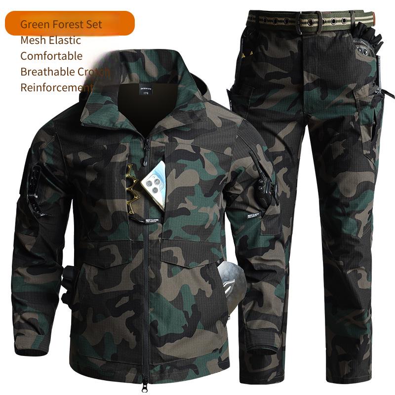 Conjunto de Ropa Táctica de Ca - Men'S Outdoor Hunting Jacket reseña y precio