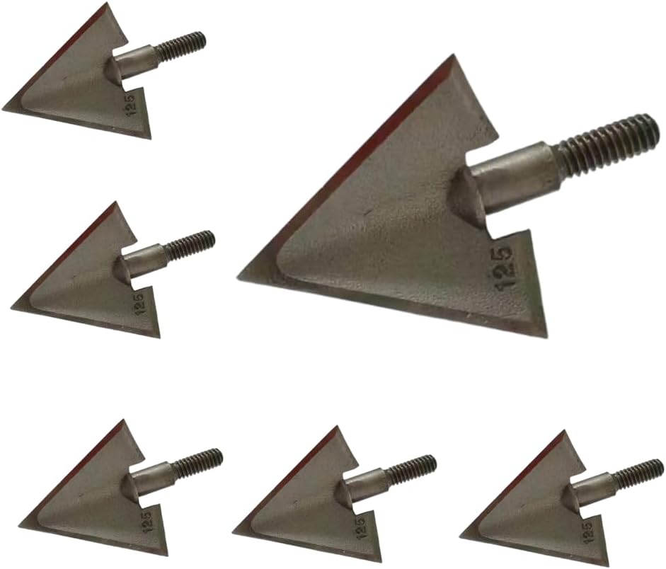 6 Cuchillas de Caza de 125 Gra - Crossbow Bolt Broadhead reseña y precio