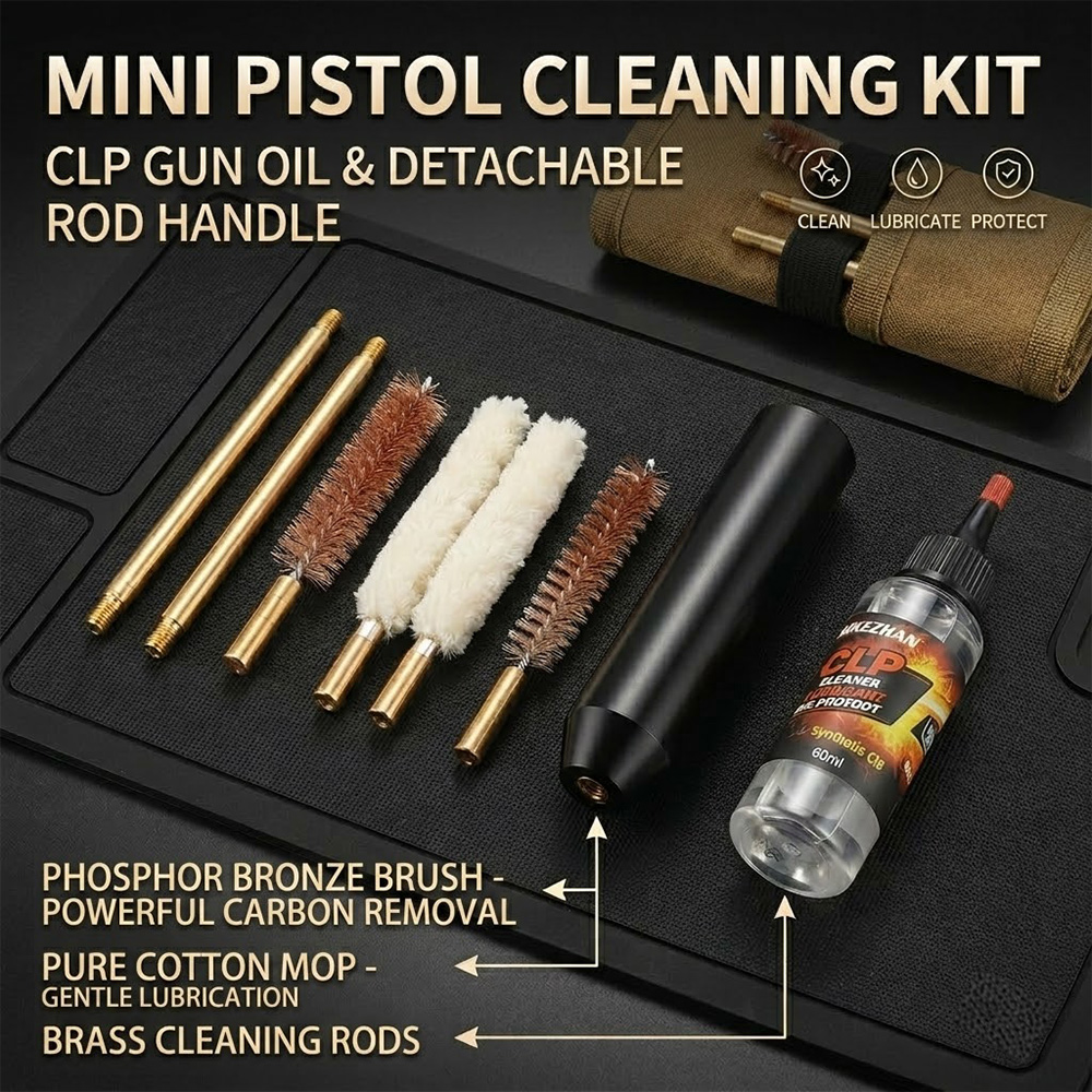 Kit de Limpieza de Pistola de  - Gun Cleaning Rod reseña y precio