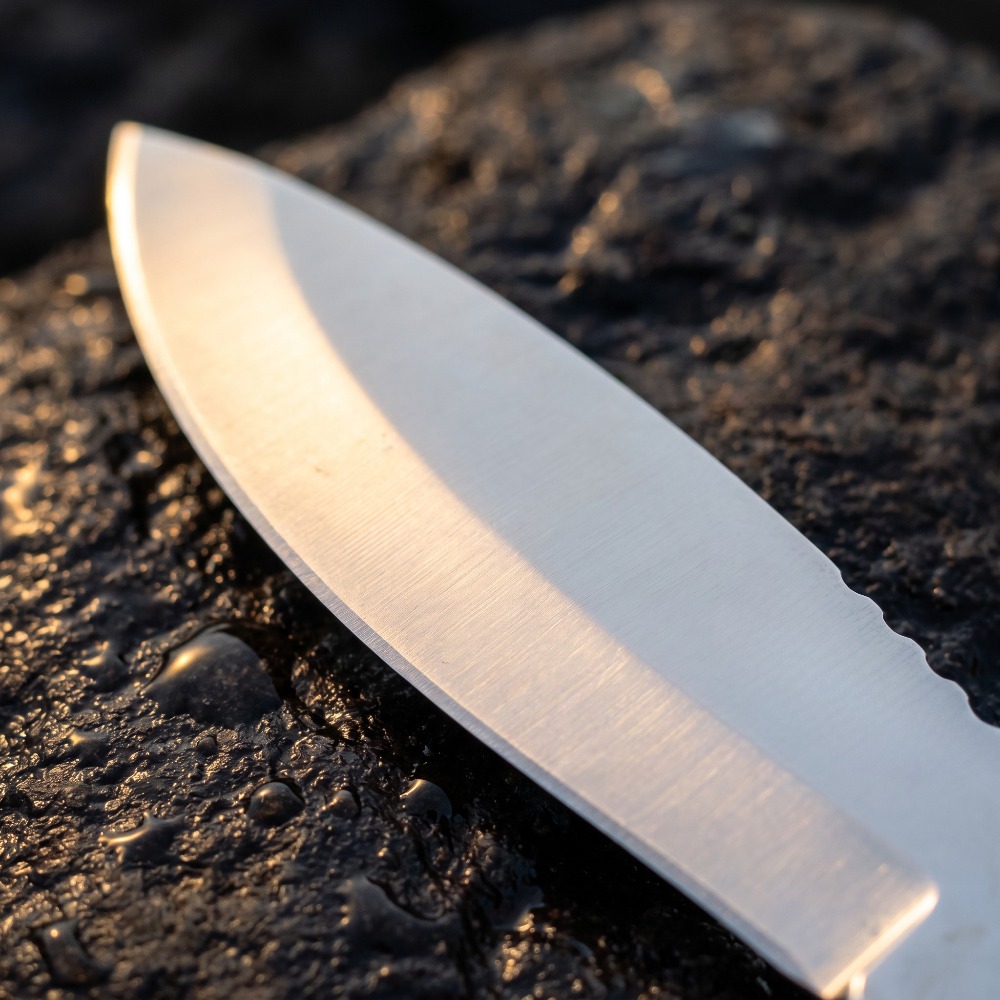 Cuchillo de Caza de Hoja Fija  - Hunting And Camping In Jungle reseña y precio