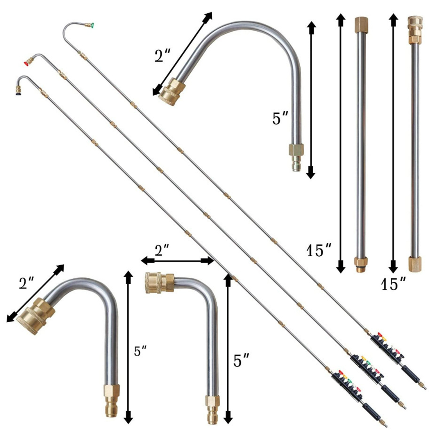 Juego de 10/8 Piezas de Varill - Gun Cleaning Rod reseña y precio