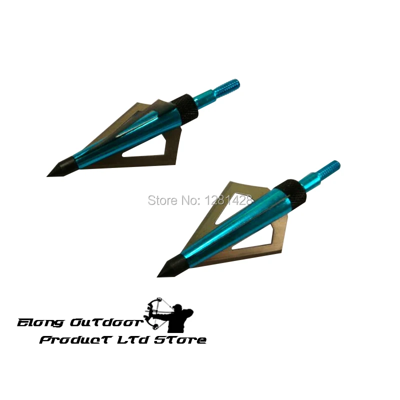 12 Uds. Punta ancha azul de 12 - Crossbow Bolt Broadhead reseña y precio