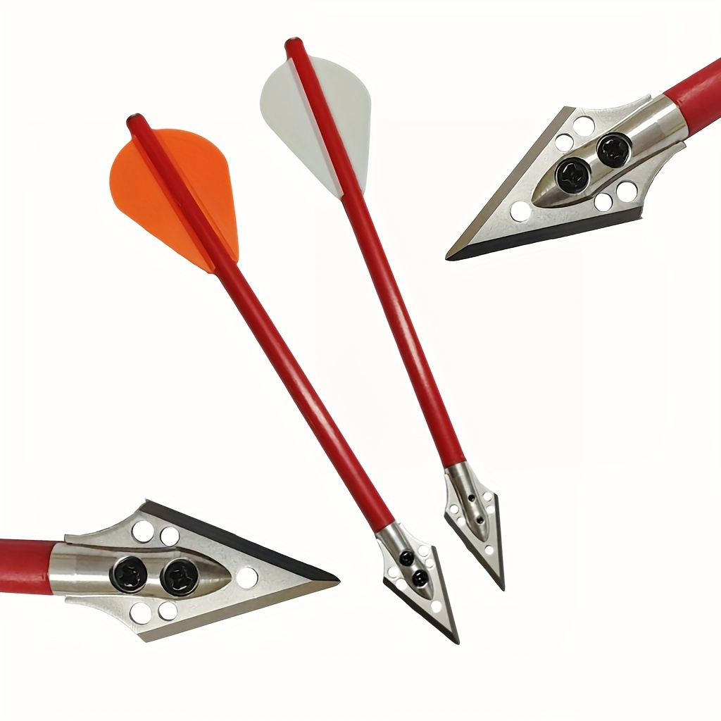 12 Flechas Mini para Ballesta  - Crossbow Bolt Broadhead reseña y precio